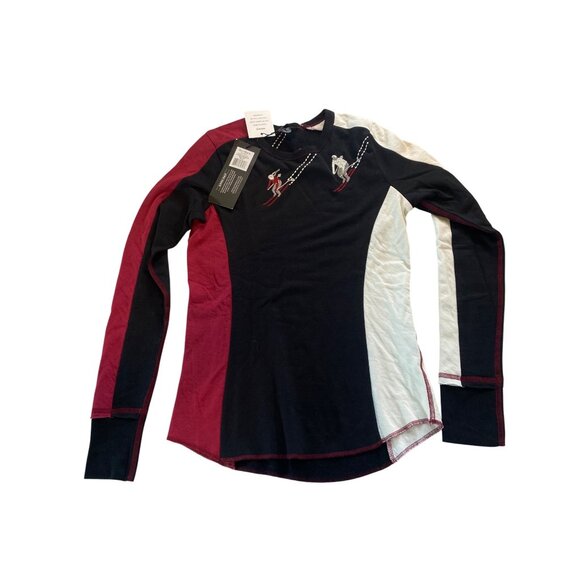 NWT Alp-n-Rock XS/S Long Sleeve Ski II Crew Top Colorblock MSRP$228 - Picture 5 of 17